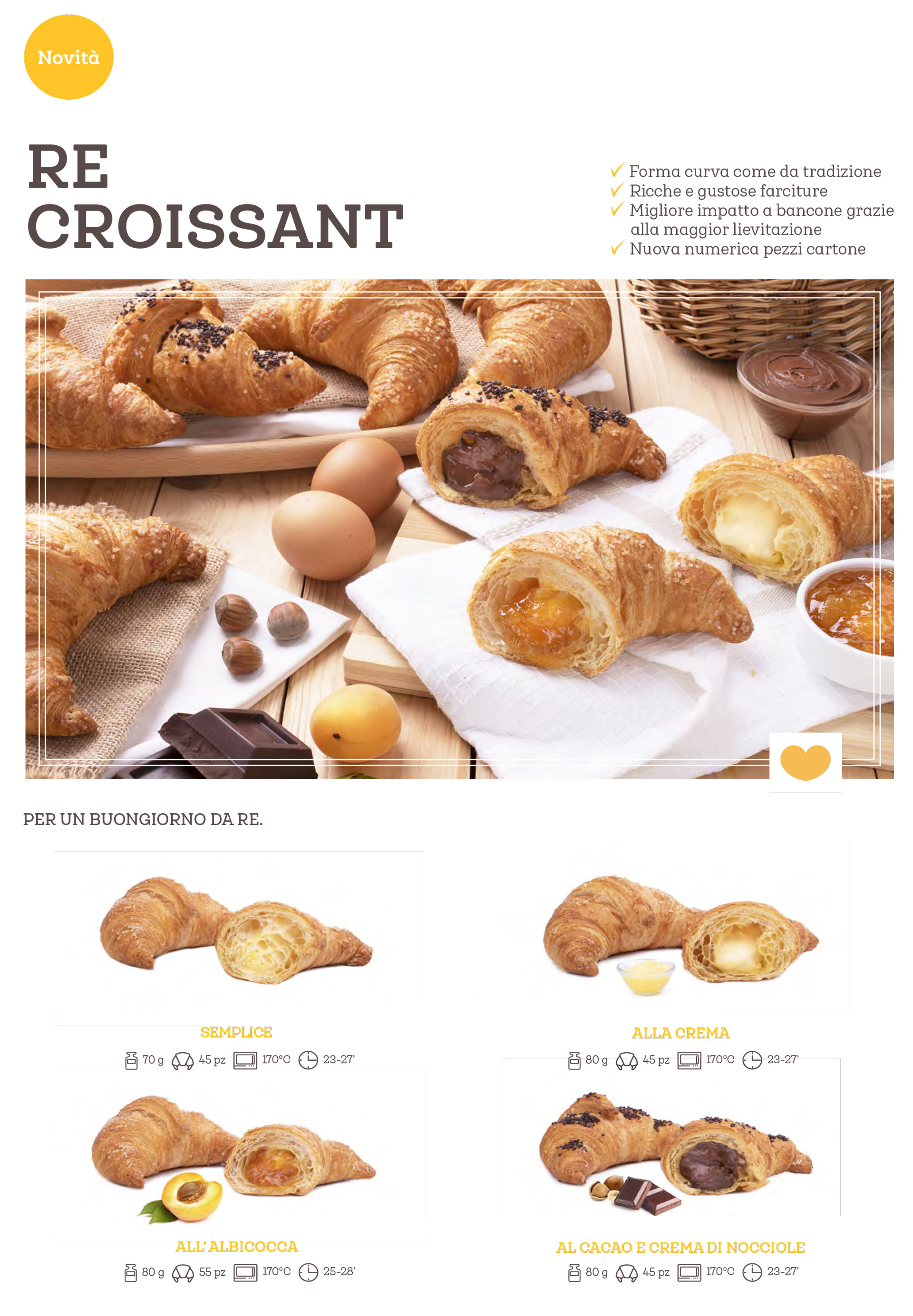 Cornetto Algida Dolce Vita Re-Croissant