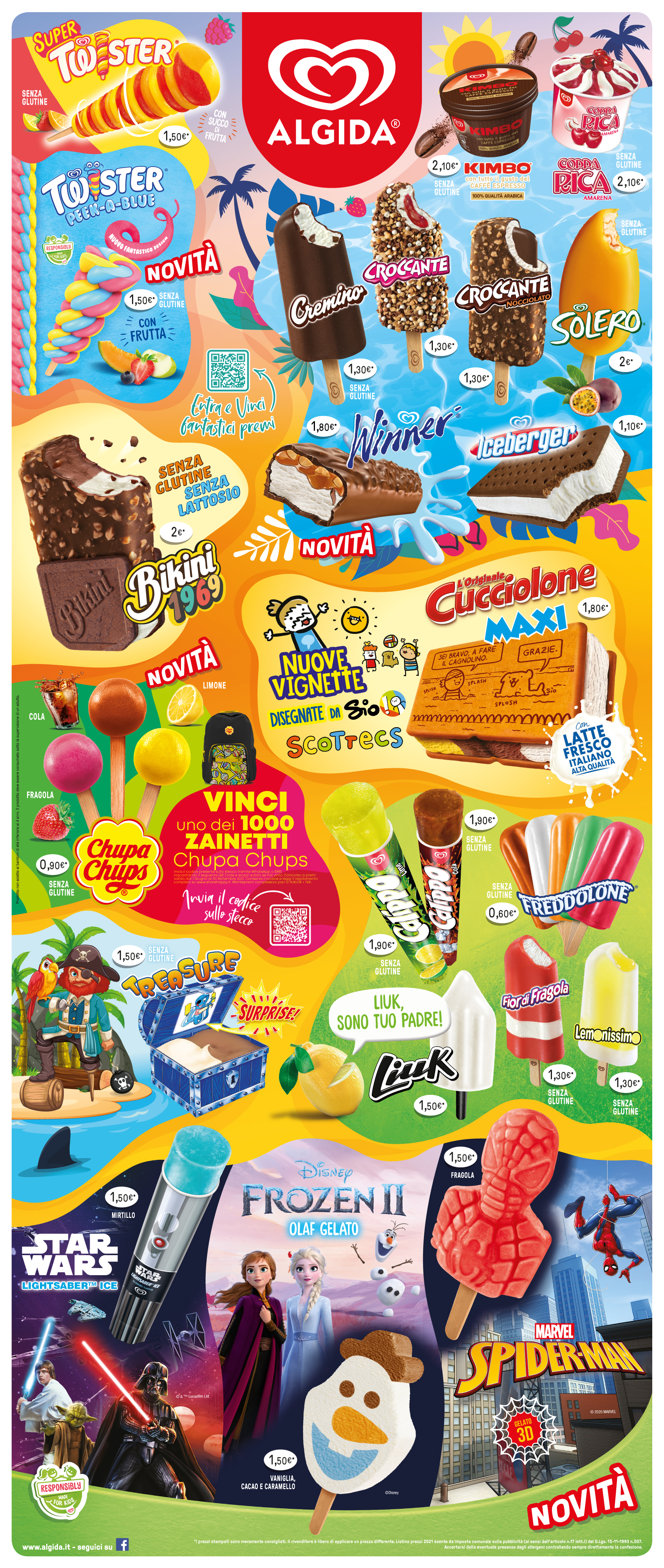 catalogo gelati Classici algida